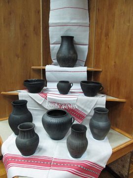 Pottery at the Folk Museum in Motol