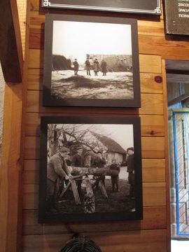 Photos of village life at the Folk Museum in Motol