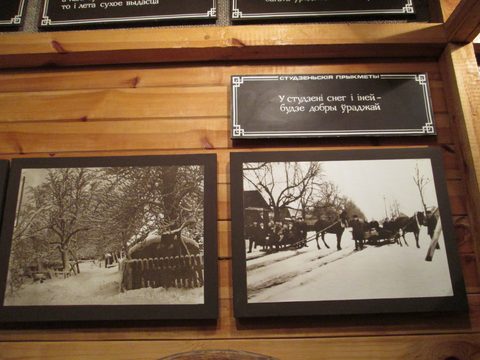 Photos of village life at the Folk Museum in Motol