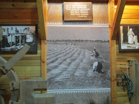 Photos of village life at the Folk Museum in Motol