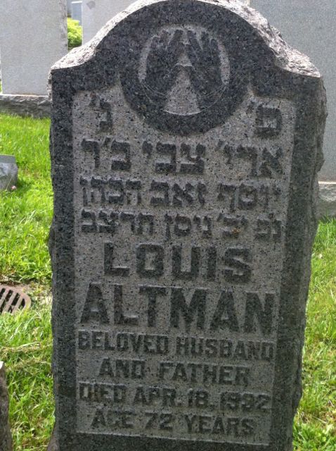 Grave of
                    Louis Altman