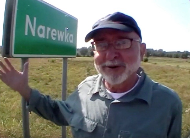 David Barton in Narewka in 2009.