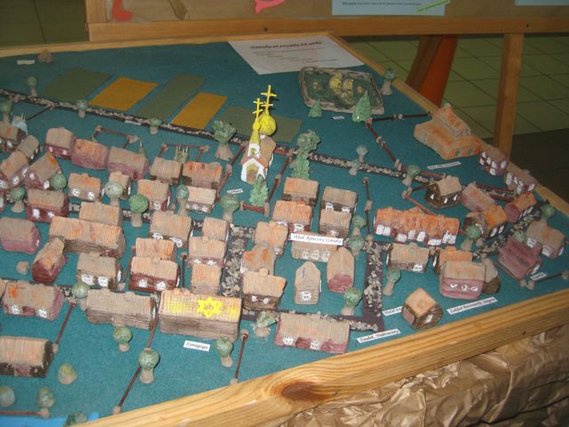 Model of Village of
            Narewka