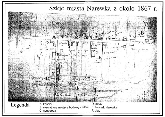 Sketch Narewka 1867