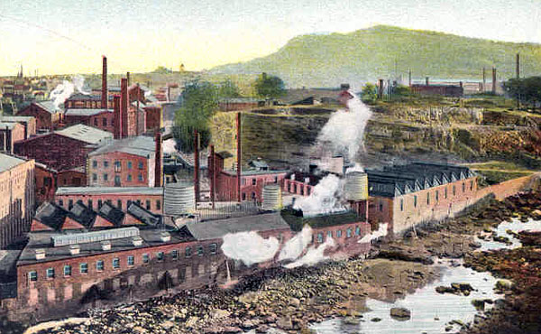 View of Paterson Silk Mills