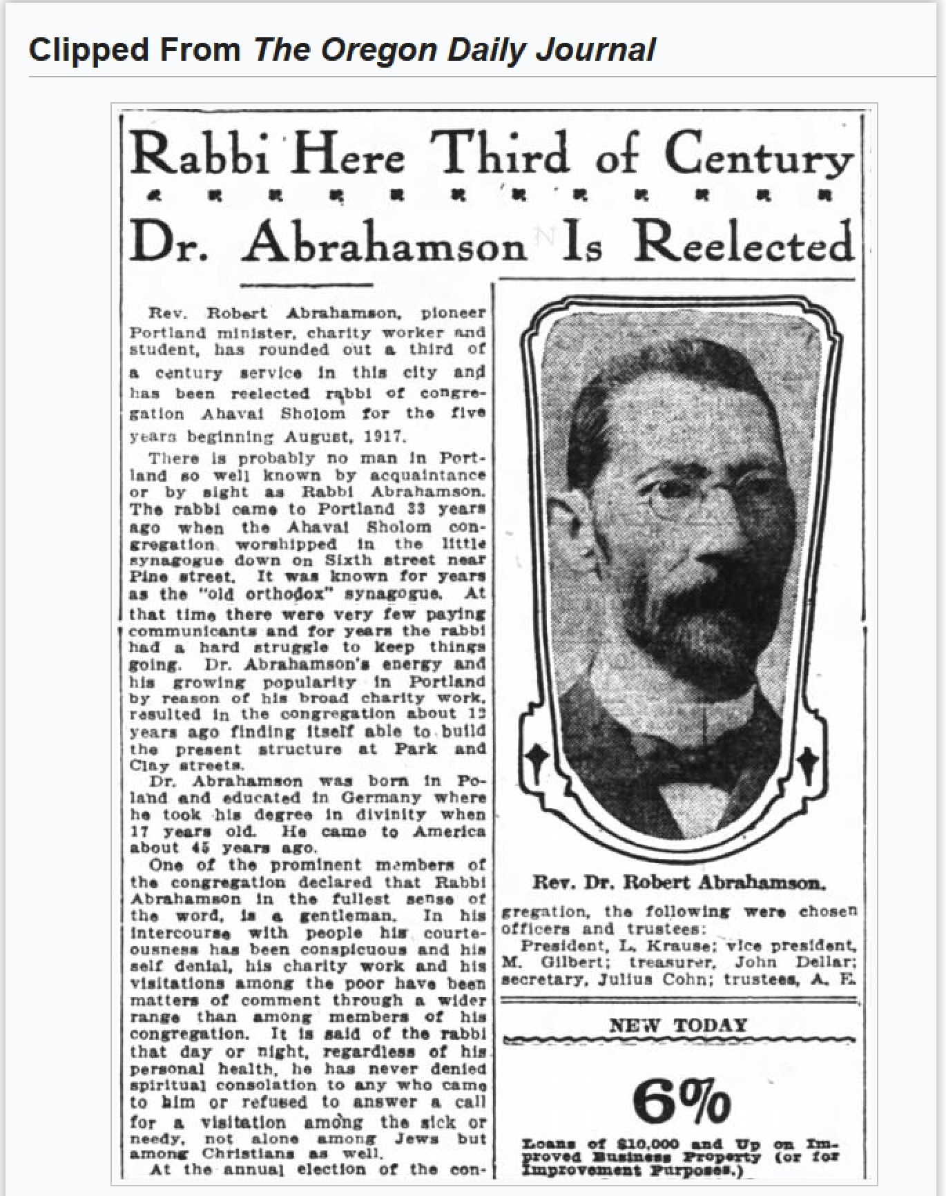 Rabbi Abrahamson