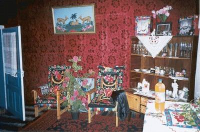 Hallway in a typical Bukovina home