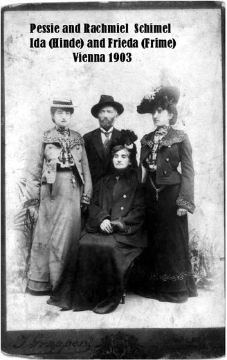 Pessie and Rachmiel Schimel were married in Radautz in 1875. Rachmiel was born in Radautz in 1851 the son of Jankel and Sara Schimel. Pessie was born in…