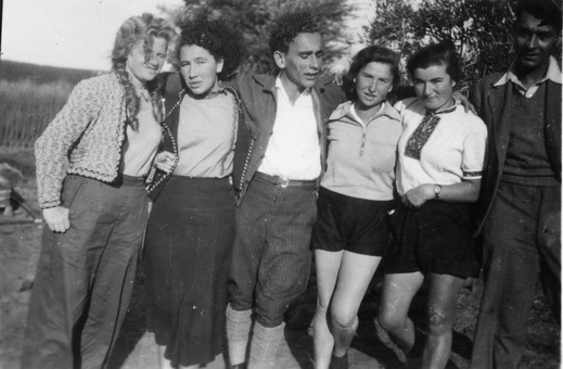 7/22/1934 Judith Mardix, Yardena, Fishel & Elisheva Makover