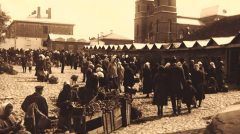 old market scene