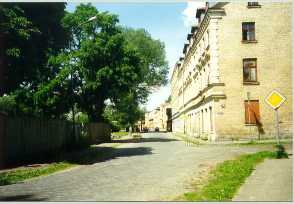 Neurosiche street in Moscow suburb