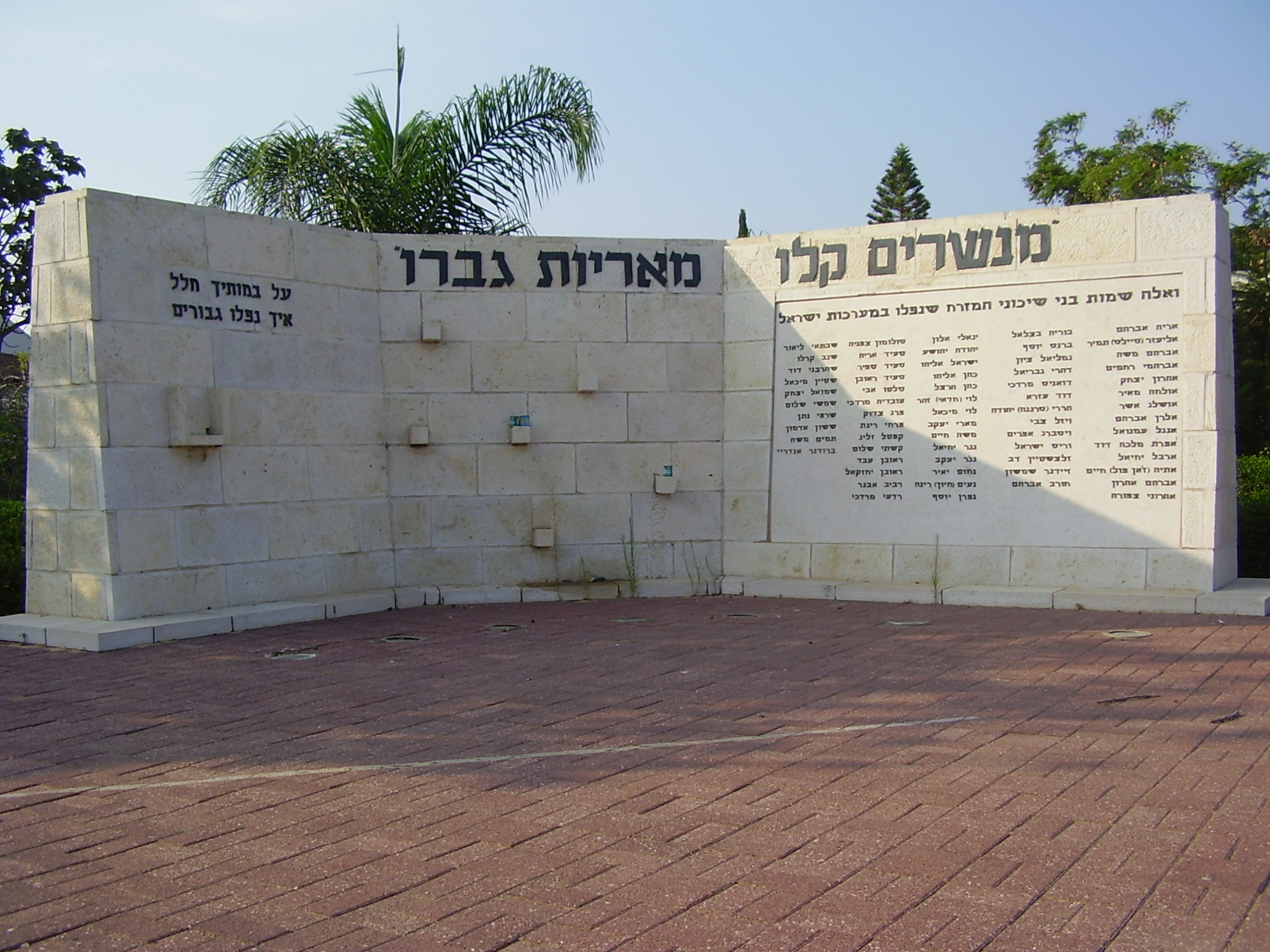 Rishon LeZion War Memorial
