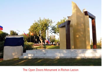 Rishon LeZion Memorial Park 'Open Doors' Memorial