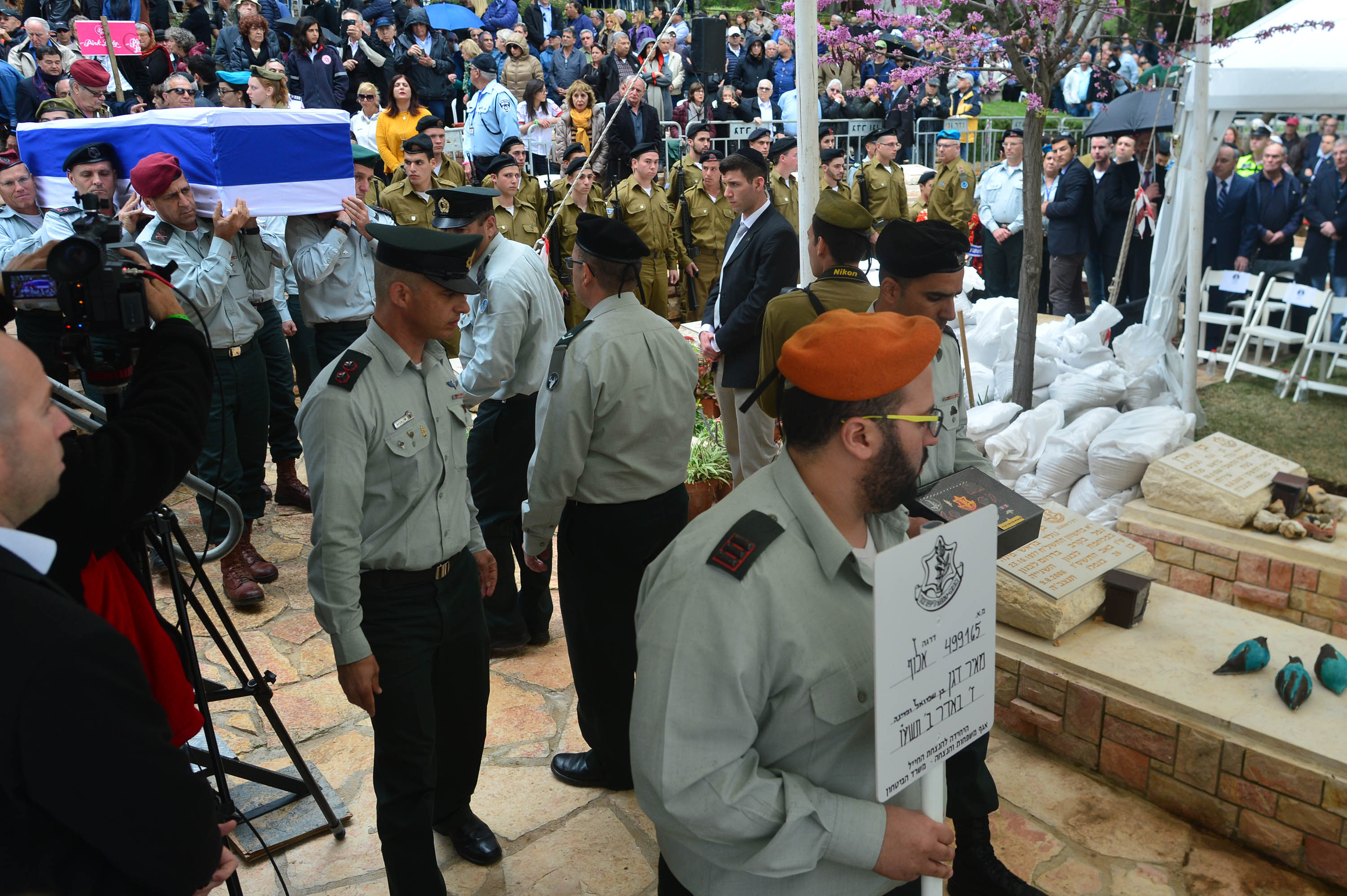 Meir Dagan, Director General Mossad, 3/20/2016 Funeral