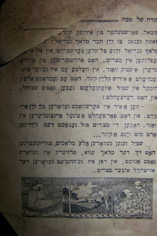 Haggadah that survived the
                                Holocaust