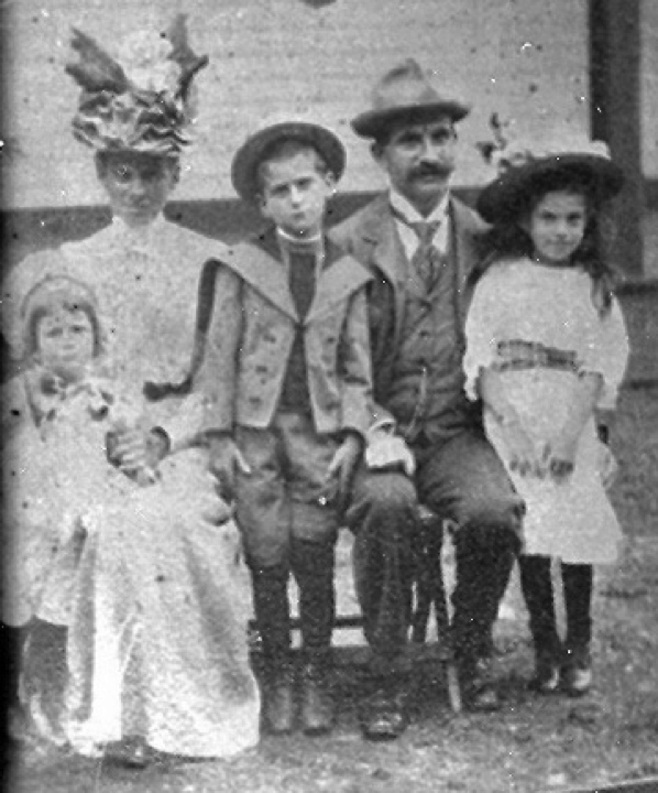 The Baumann Family
                            ca 1899