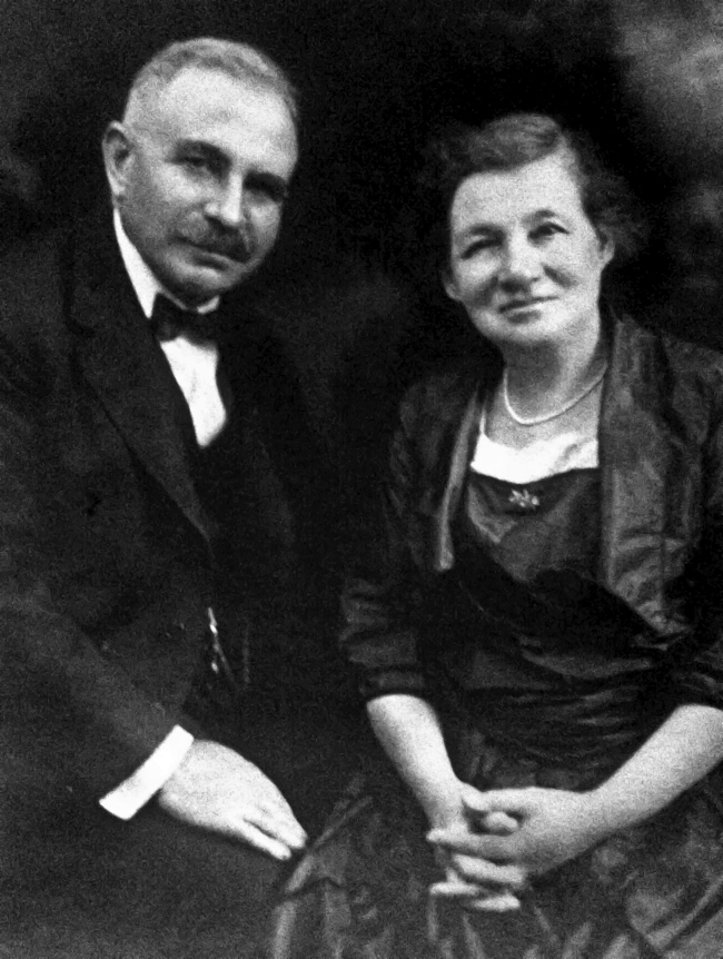 Morris and Clara
                            Baumann