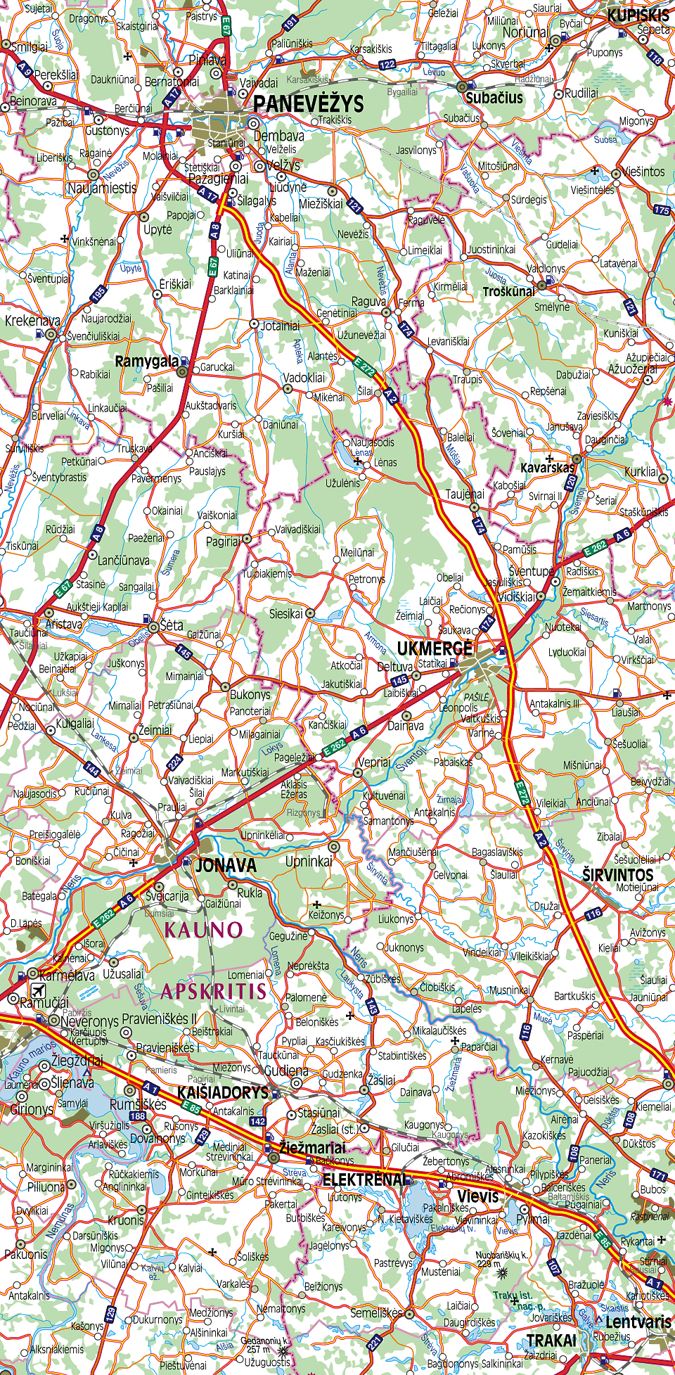 Jana Seta Map