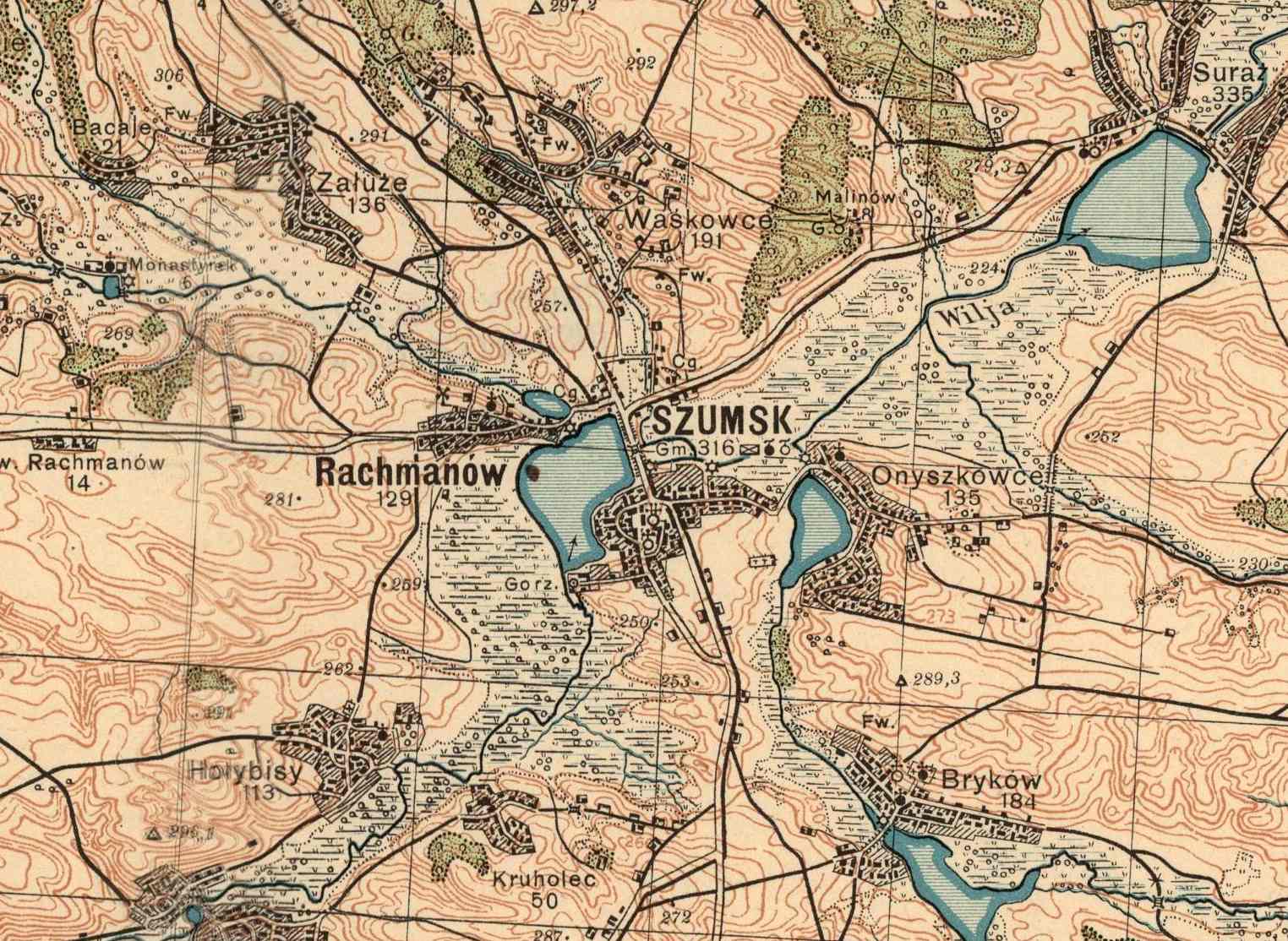 1927 map
