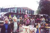 The main market in Stryy, Targowica Street