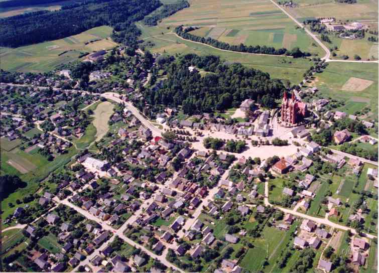 Sveksna Aerial Photo from 2002.