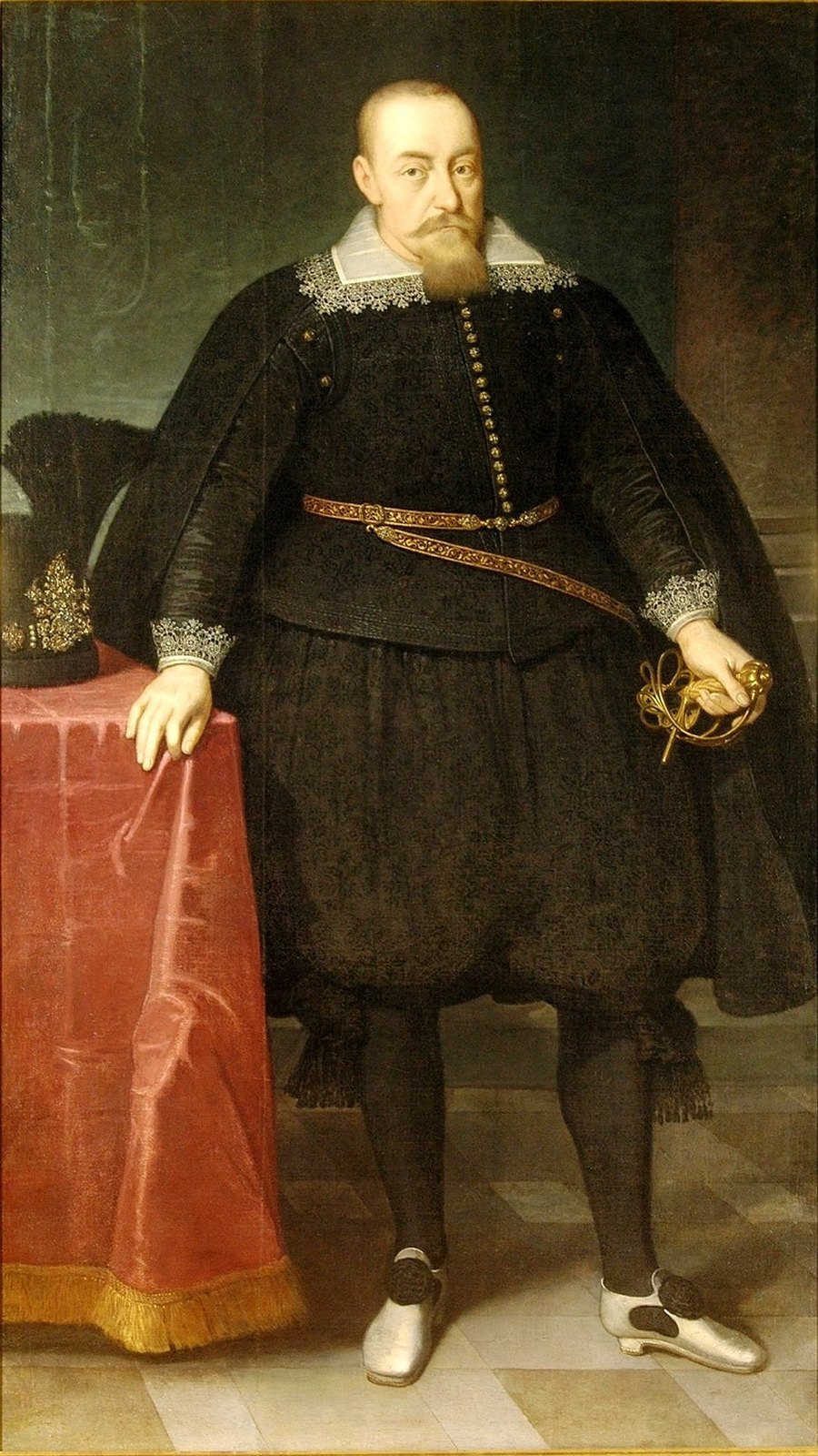 Portrait of King Sigismund III Vasa