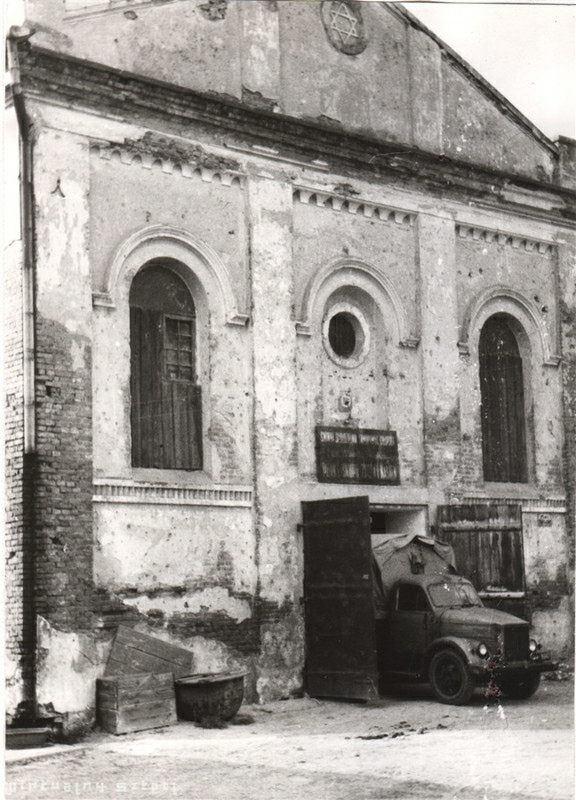 Tarnobrzeg synagogue during the German occupation