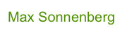 Max Sonnenberg