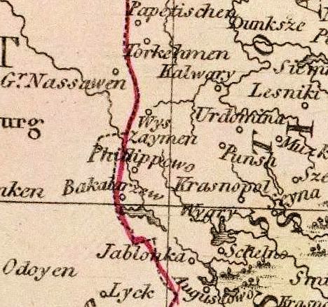 1815 map detail