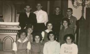Youth Group at Anshe Emeth circa 1959Photo courtesy Anshe Emeth